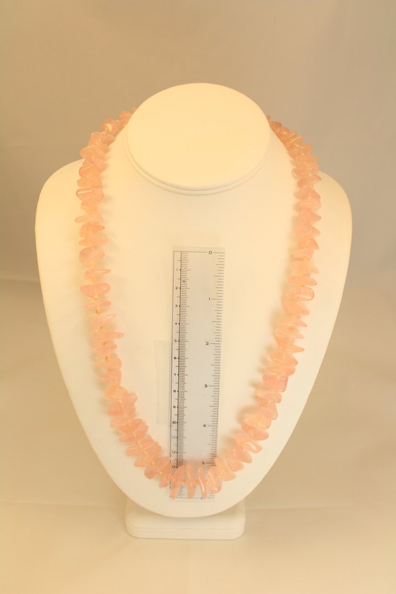 Rose Quartz Necklace - image 4