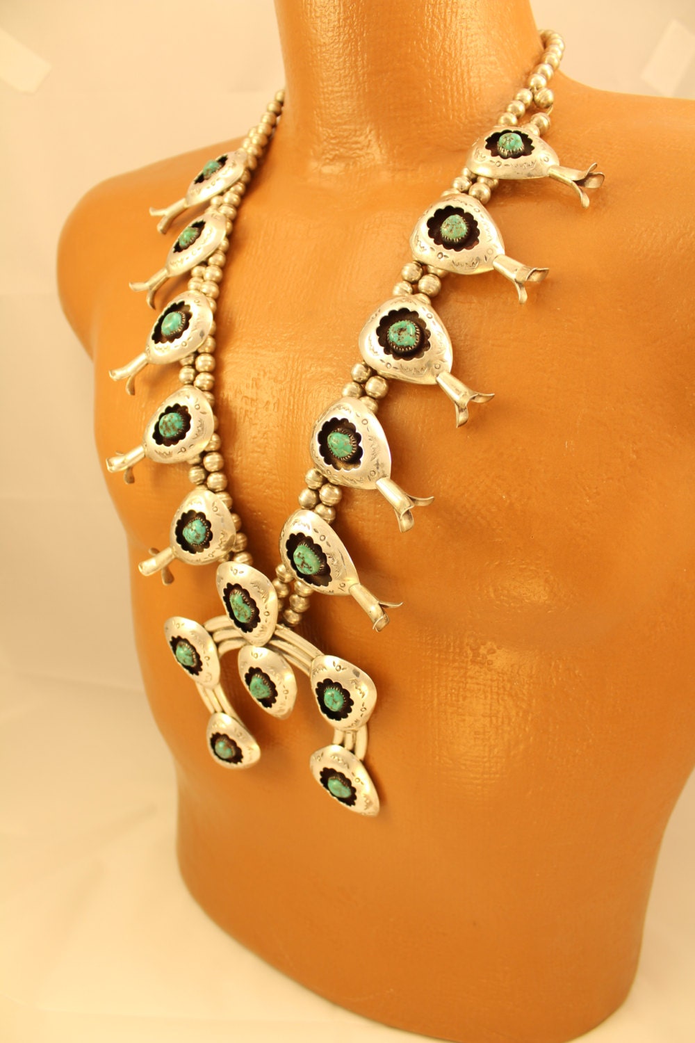 Squash Blossom Necklace navajo Etsy