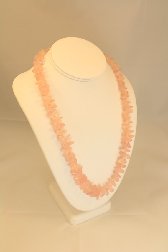 Rose Quartz Necklace - image 3