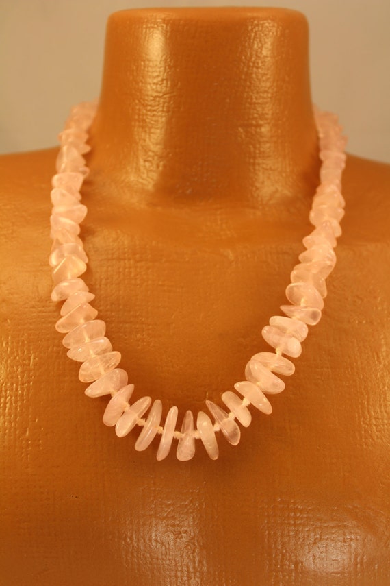 Rose Quartz Necklace - image 5