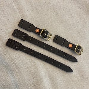 Strap and Buckle Set for Torso – “A” Lamellar Plates