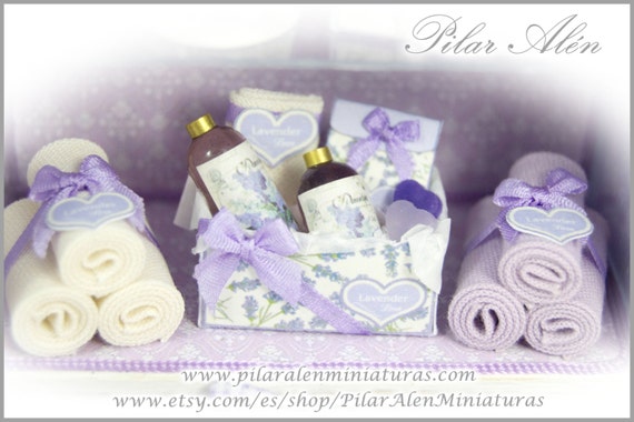 Bath Towels Lavender Towels Set 3 Towels Lavender Towel Etsy