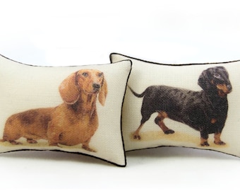 dog cushion 1:12 SCALE Dollhouse cushion with your loved dog