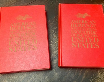 American Heritage US encyclopedia set of 2