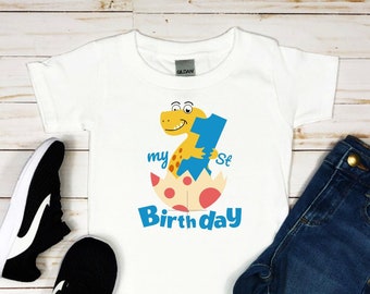 First  dinosaur Birthday Shirt ,1st Birthday Boy  One Shirt Boy Boys 1st Birthday Shirt Boys First Birthday 1st Birthday Shirt Im One