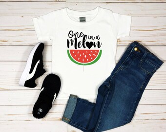 One A Melon First Birthday Outfit Girl One In A Melon Birthday Outfit One In A Melon 1st Birthday Girl,Girl's Summer Birthday personalized