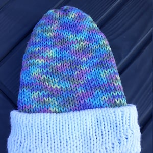 UNISEX knitted beanie hat ~ headwear, hat, unisex, gifts for him, gifts for her, casual hat, woolly hat, retro hat, cuff beanie, men beanie