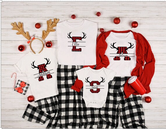 Christmas plaid shirts for family sale