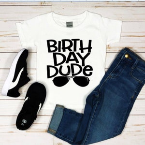 Birthday dude | Birthday dude shirt |Toddler birthday shirt | Birthday tshirt, first birthday shirt,  boy birthday shirt, birthday boy shirt