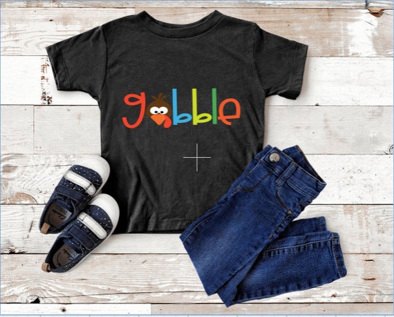 Gobble  Shirt, Thanksgiving Shirt, Thanksgiving Shirt kids, Funny Shirts, Thanksgiving Outfit, Thanksgiving Shirt for Kids, Gifts turkey