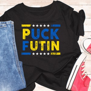 Puck Futin, camiseta Stand With Ukraine, camisa Stop Putin Stop War, camisa da 3ª Guerra Mundial, camisa de apoio à Ucrânia, camisa Chernobyl, unissex, rússia
