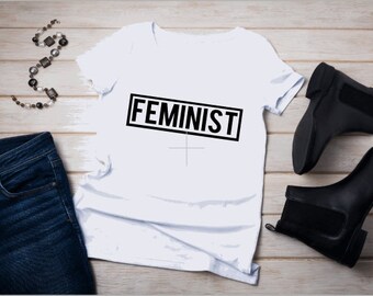 Feministisches Unisex, Feminismus Shirt, Feminist AF, We should all be feminists, Nasty Woman, Grl Pwr, Equality, Resist, Feministisches Geschenk