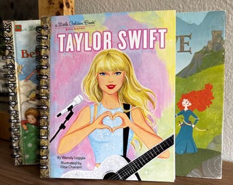 Taylor Swift Little Golden Book Junk Journal storybook