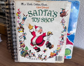 Christmas Little Golden Book Storybook Gift Planner Journal