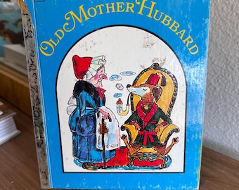 Old Mother Hubbard Little Golden Book - 1970