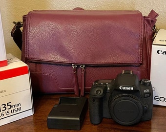 Maroon Johansen Camera Bag