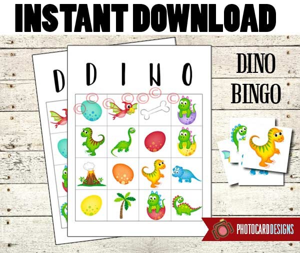 dinosaur-bingo-dinosaur-printable-dinosaur-birthday-dino-etsy