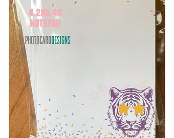 Tiger Notepad: 4.2x5.45 Tear-Off Pad
