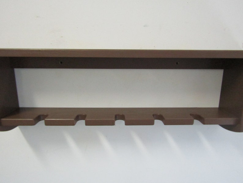 Baseball Bat Rack Decorative Wall Shelf Display 5 bats Etsy