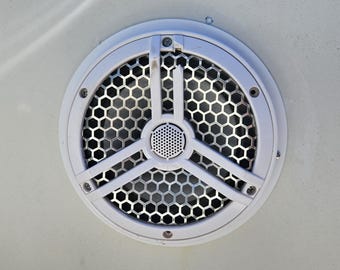 Marine Speaker mount hole adapter for 6.5" Skar Audio - Model SK65MB - Resize Boat Hole from up to 8"