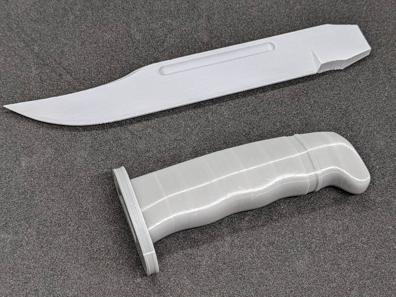 PAINTABLE Scream Ghostface Knife Buck 120 hunting Knife Etsy