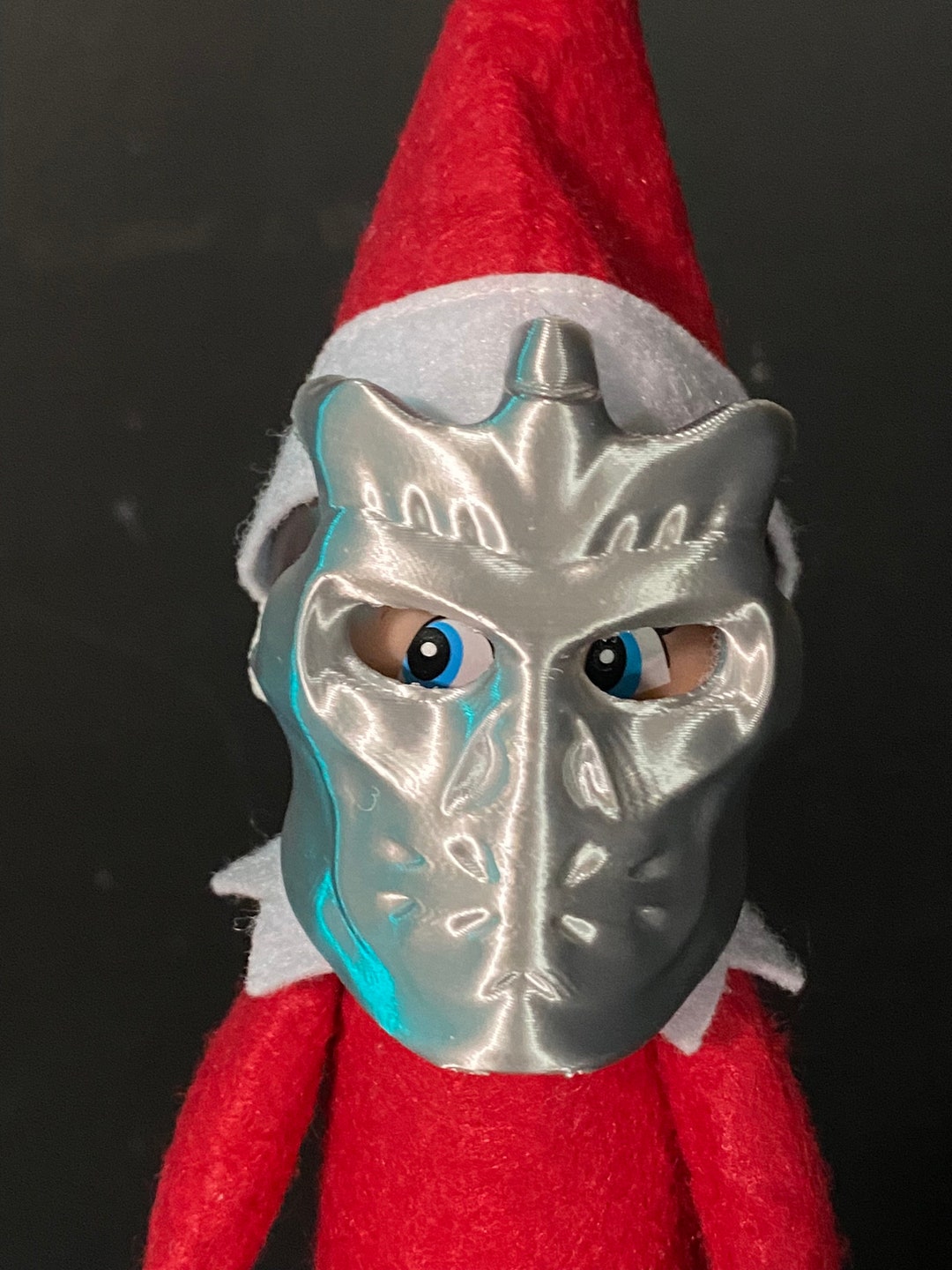 Uber Jason on a Shelf Elf on a Shelf Cosplay Mask Uber Etsy