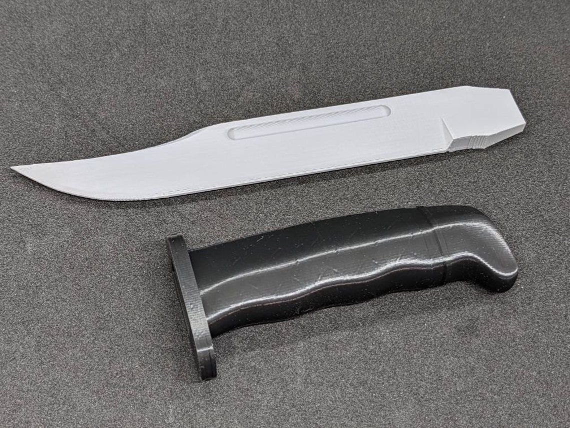 PAINTABLE Scream Ghostface Knife Buck 120 hunting Knife Etsy