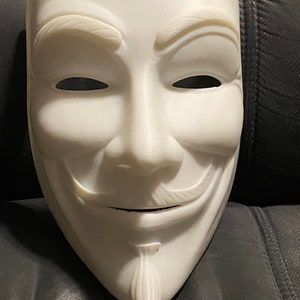 Maschera anonima vuota