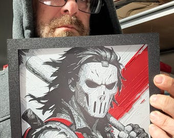 Casey Jones - 3D Wall Art
