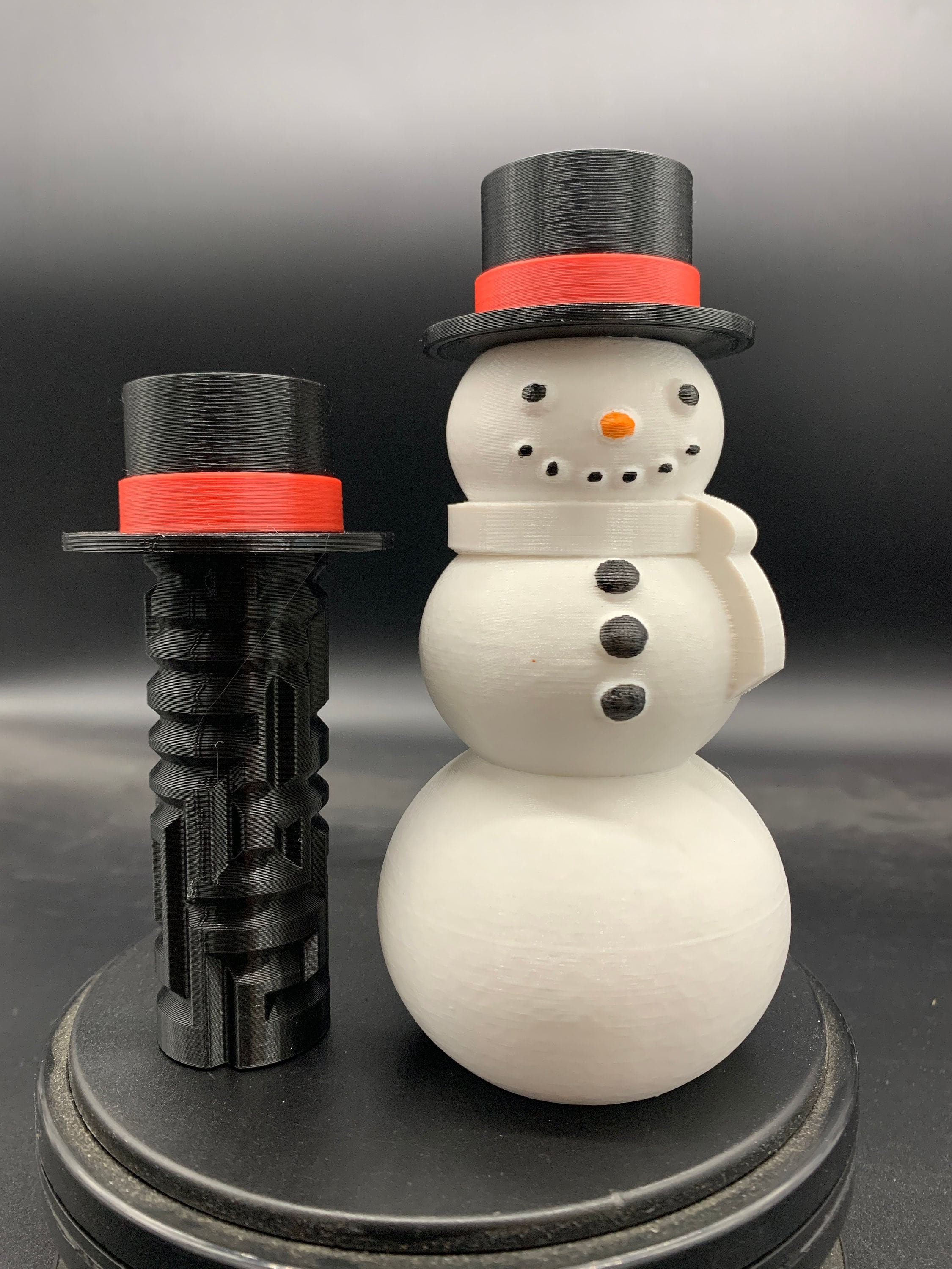 DIY Snowman Kit Snowman Hat, Snowman Arms, Snowman Nose Snowmen Elements 