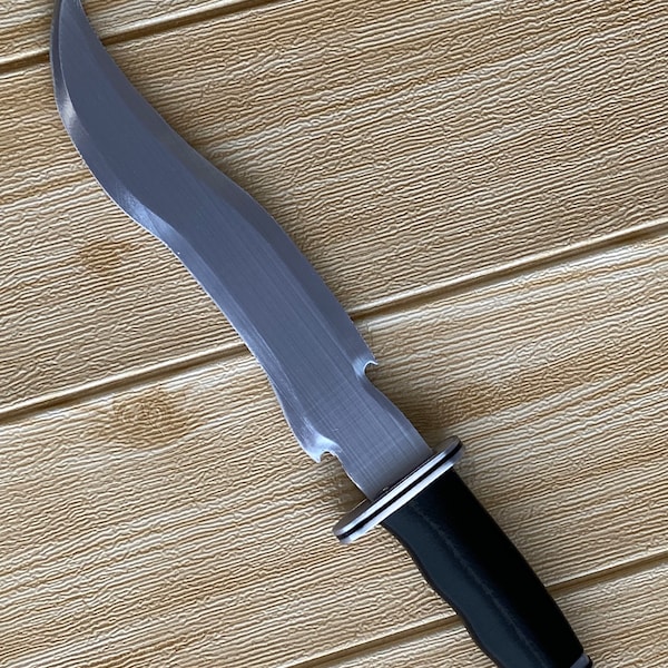 Scream Curved "STAB" Poster Knife Replica Prop - (Etsy, this is NOT RE@L, it is a Fake Cosplay Item)