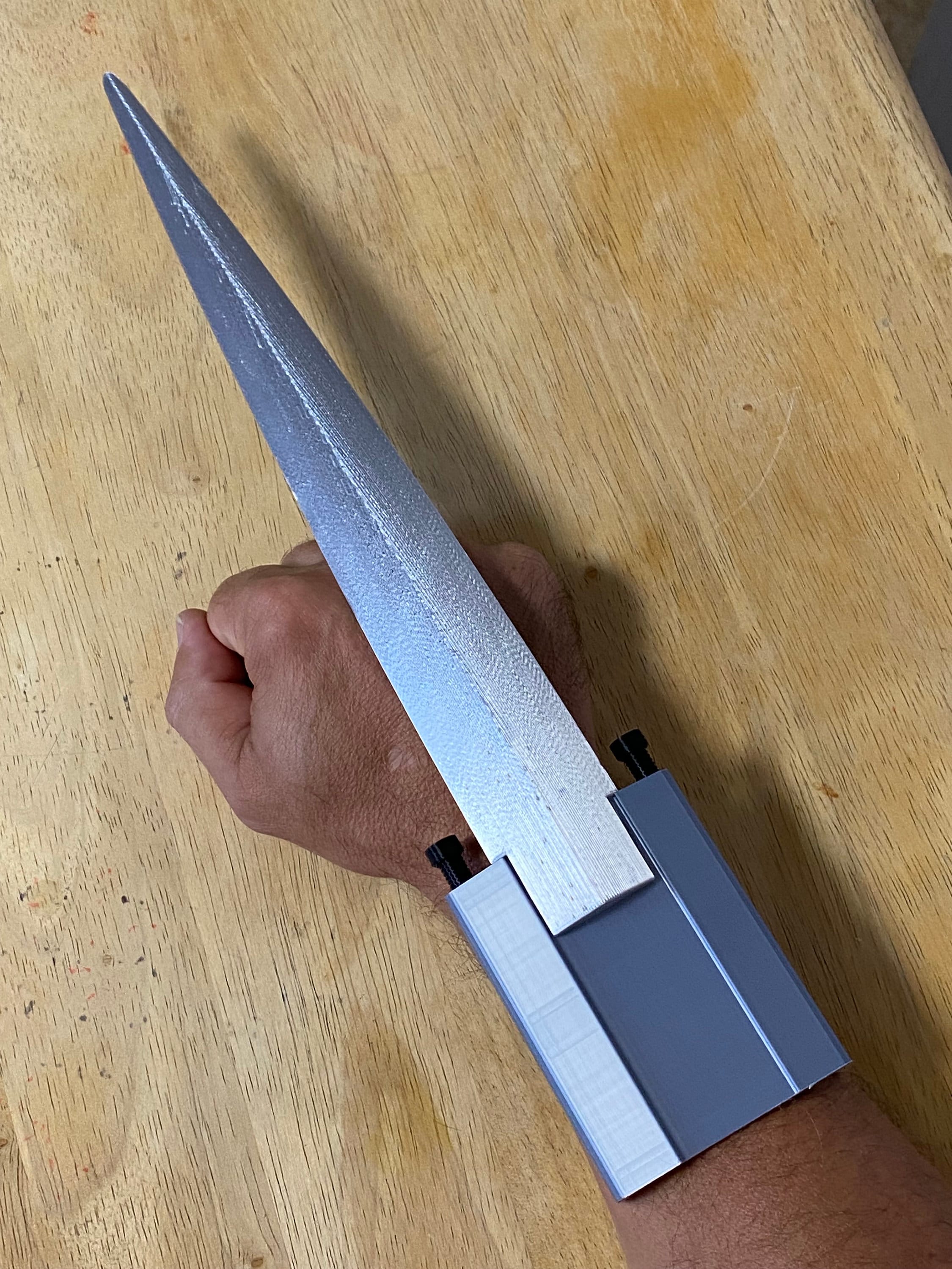 XL - 手首に装着可能な「隠し刃」レプリカ コスプレナイフ小道具