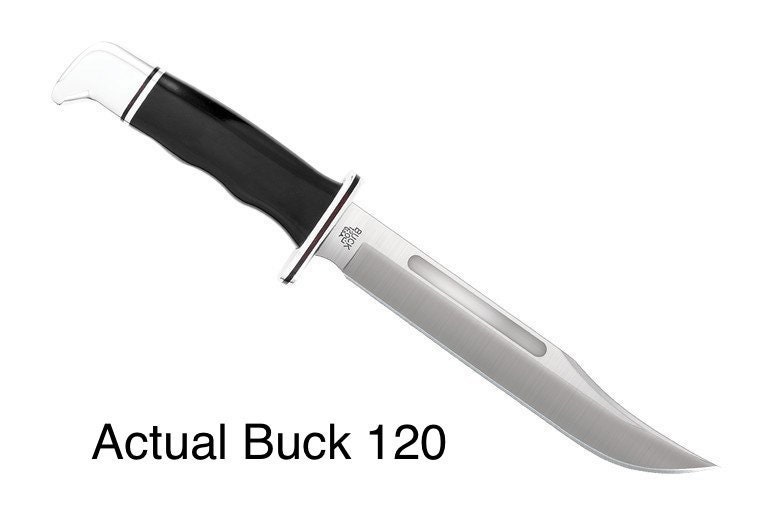 Bloody Buck 120 “Hunting Knife” Prop as used by Ghostface in Scream Movie Bloody Buck 120 “Hunting Knife” Prop as used by Ghostface in Scream Movie