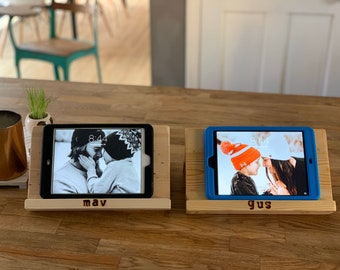 iPad stand - personal burning/engravement