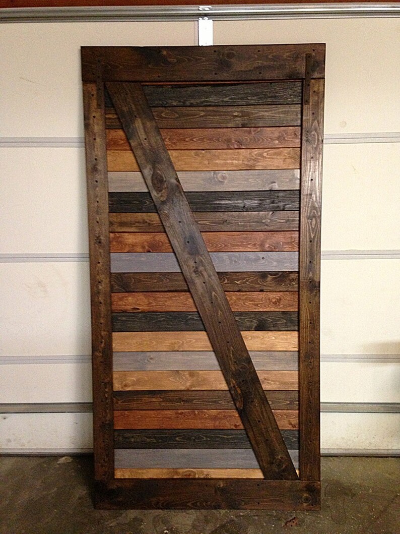 Vintage sliding Barn Door Custom made to fit your style Etsy