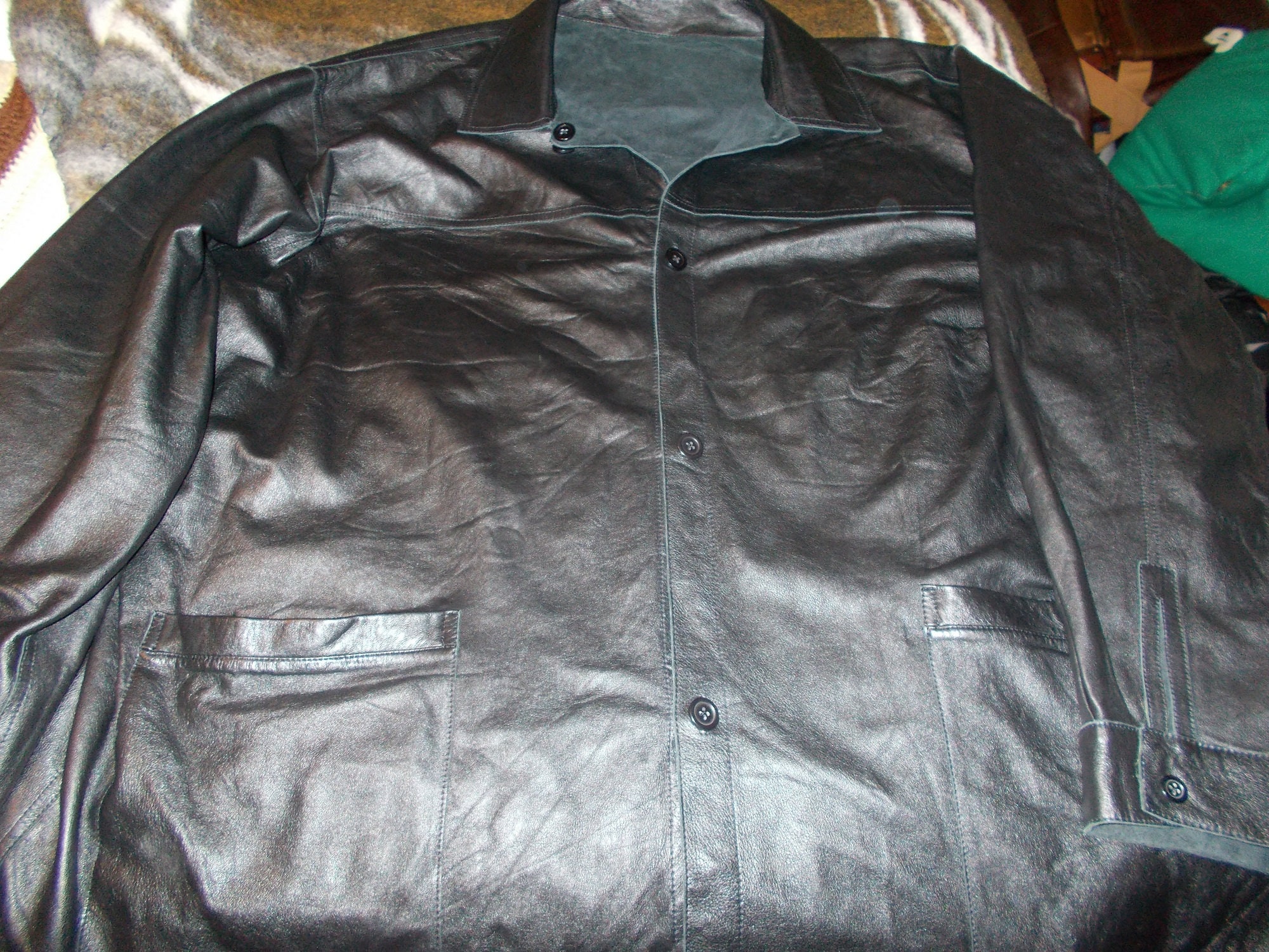 Reversible Leather Jacket