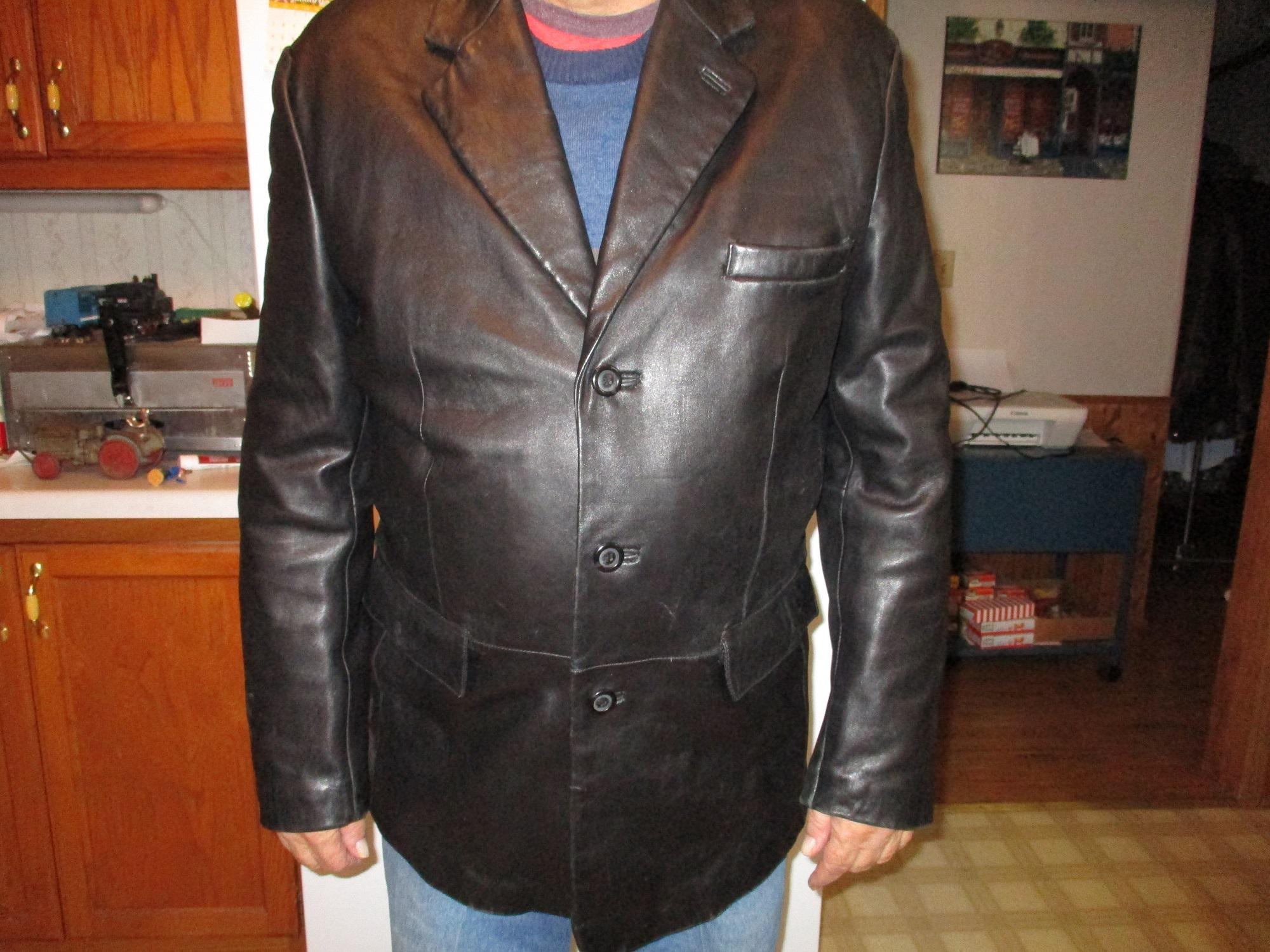 Sean John Leather Jacket - Etsy