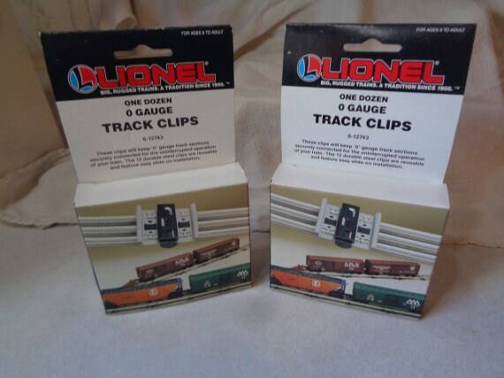 lionel o gauge track clips