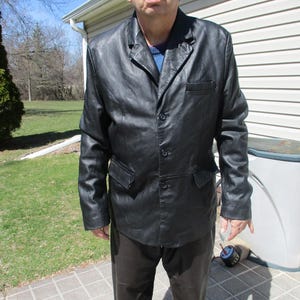 Sean John Leather Jacket - Etsy