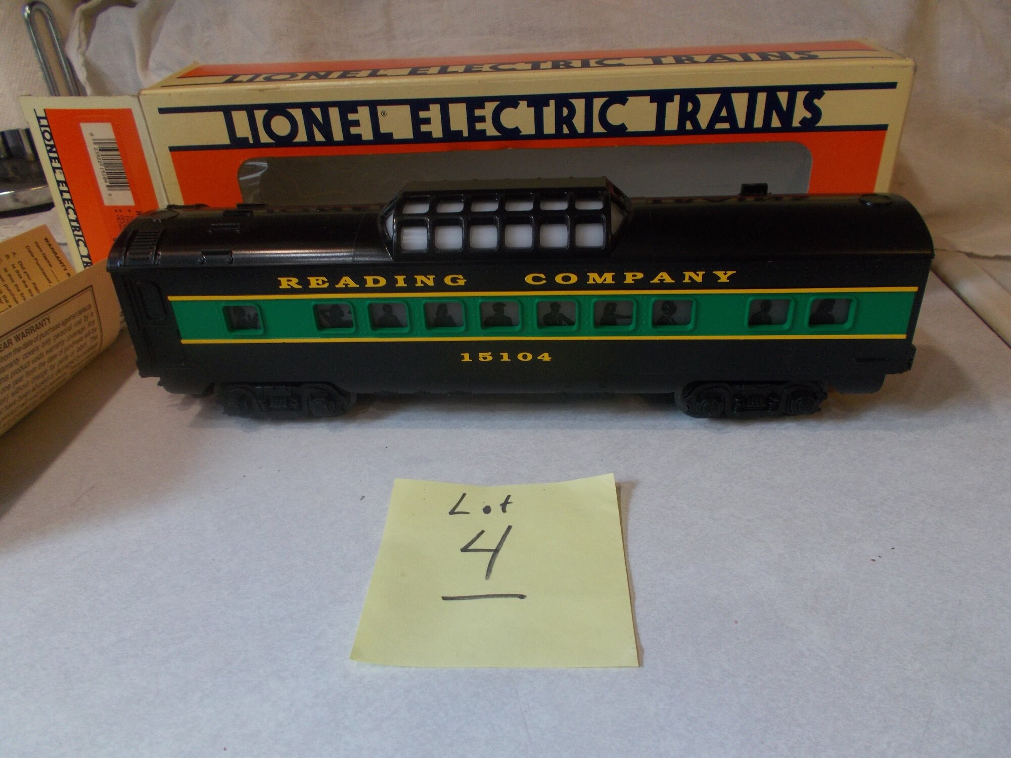 Lionel Reading Railroadvista Dome Passenger Train Car in the Etsy