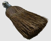 Vintage Whisk Broom - Small Whisk Broom - Straw Whisk Broom - Farmhouse Kitchen