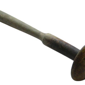 Vintage Wooden Pestle - Wood Masher - Farmhouse Kitchen - Kitchen Decor