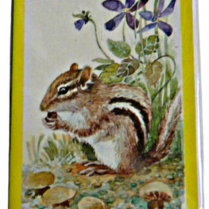 Vintage Playing Cards - Chipmunk Playing Cards - Sealed Deck
