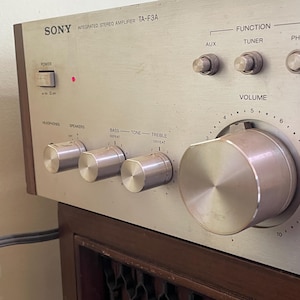 Sony TA-F3A Integrated Stereo Amplifier - 1970s Vintage AMP