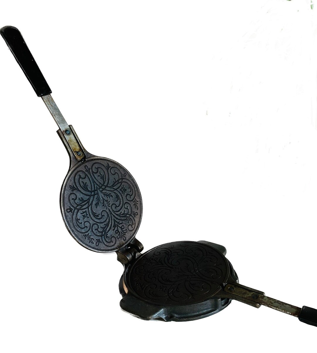 Crepe Press Cast Iron Jotul Norwegian Krumkake Iron Made in Etsy