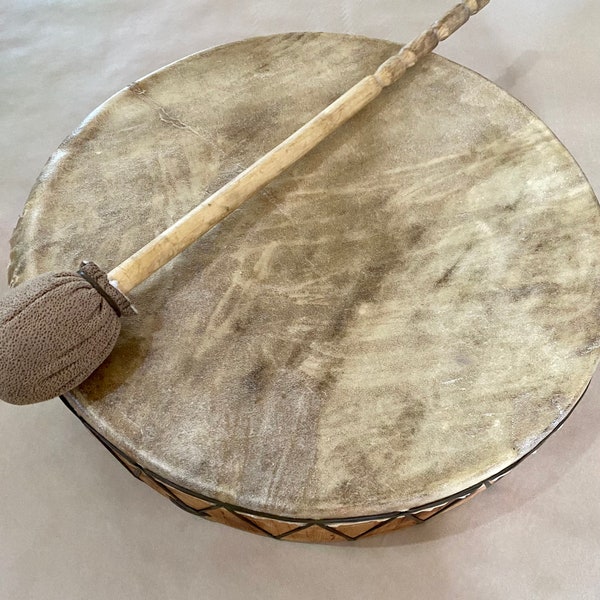 Hoop DRUMS Single Sided Of The Southwest, Native American Indian Southwestern Hand Drums