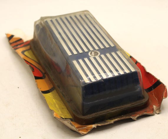 Vintage Kay Tremolo Pedal: 1960s Blue Guitar Effect - New