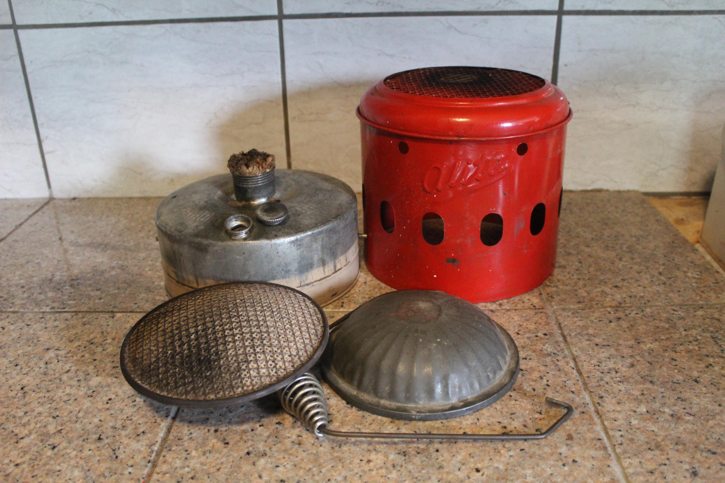 Vintage Alita Antique Camping Outdoor Portable Heater ALITA Vintage Alita Antique Camping Outdoor Portable Heater ALITA