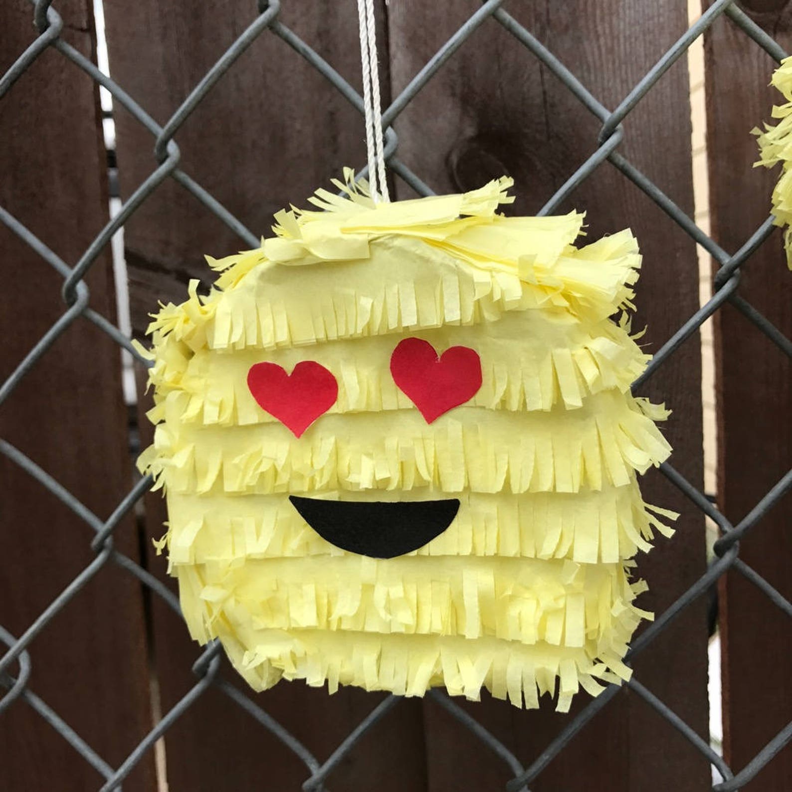 Emoji Pinata Emoji Party Mini Piñatas Emoji Decorations Etsy