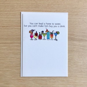 Funny Blank Inside Greeting Card For All Occasions